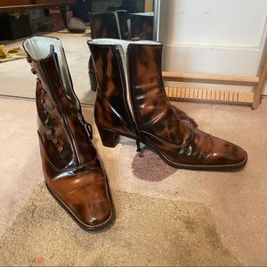Audley Tortoise Boots size 9/ 40